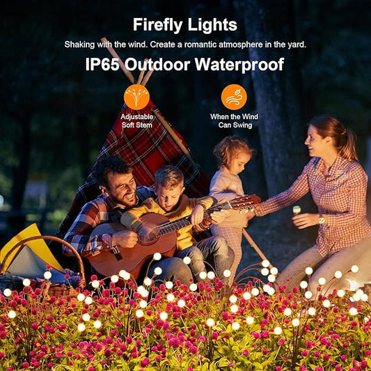 ASMAD Solar Lights Outdoor(4-Pack, 32 LEDs)